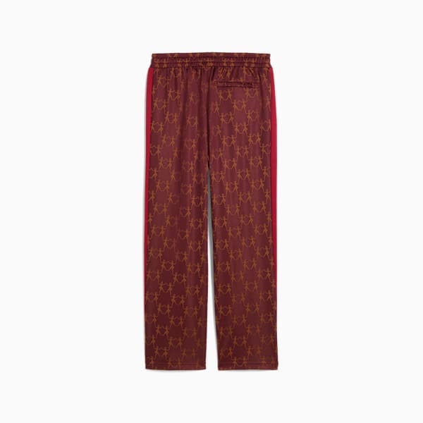PUMA x KIDSUPER T7 Woven Pants, Ruby Shimmer-AOP, extralarge