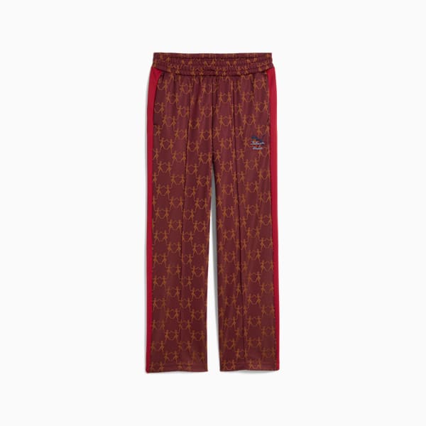 PUMA x KIDSUPER T7 Woven Pants, Ruby Shimmer-AOP, extralarge