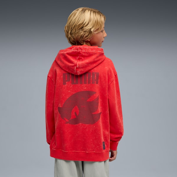 PUMA X SONIC Graphic Hoodie, For All Time Red, extralarge