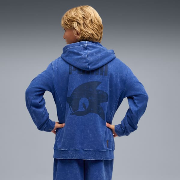 PUMA X SONIC Graphic Hoodie, Clyde Royal, extralarge
