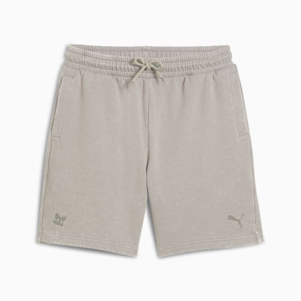 PUMA X SONIC Relaxed Shorts, Smokey Gray, extralarge