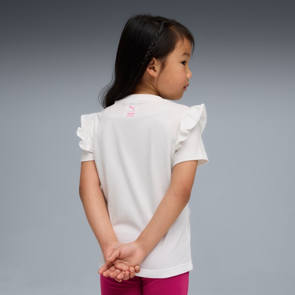 T-shirt à volants PUMA x HELLO KITTY AND FRIENDS Enfant, PUMA White, extralarge