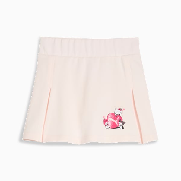 PUMA x HELLO KITTY & FRIENDS Girls’ Pleated Skirt, Jasmine Flower, extralarge-IND