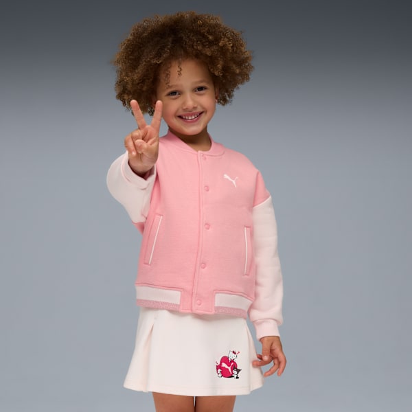 PUMA x HELLO KITTY AND FRIENDS® Little Kids' Bomber Jacket, Pinkscape, extralarge
