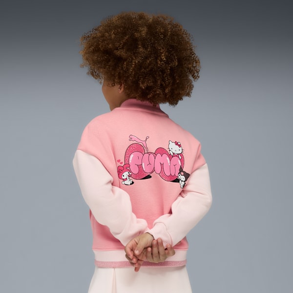 Chamarra PUMA x HELLO KITTY para niñas, Pinkscape, extralarge