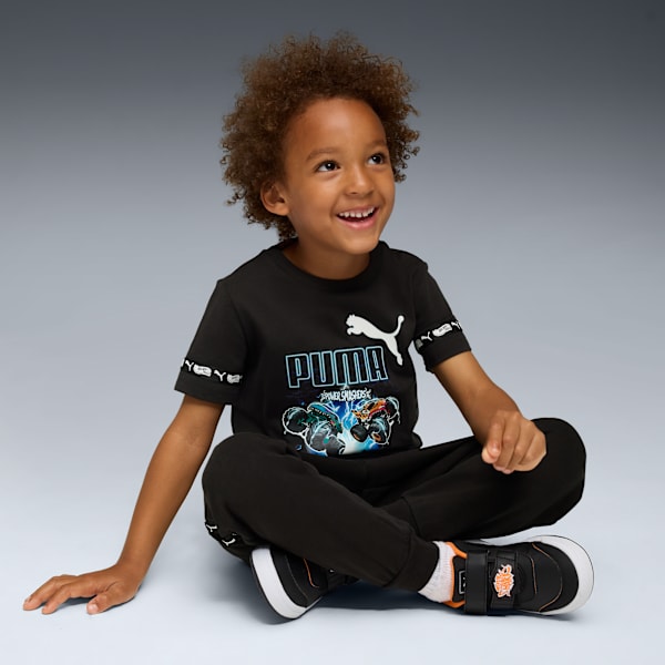 PUMA x HOT WHEELS™ MONSTER TRUCKS Tee Kids, PUMA Black, extralarge