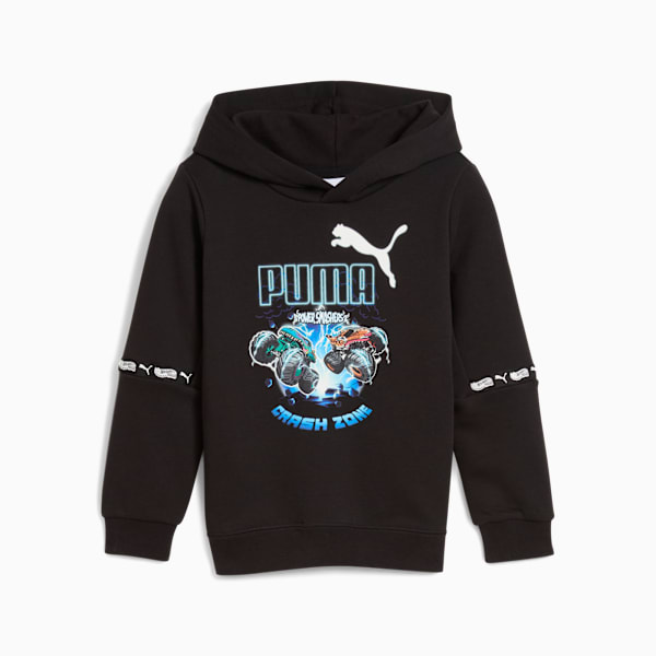 PUMA x HOT WHEELS™ MONSTER TRUCKS Hoodie Kids, PUMA Black, extralarge