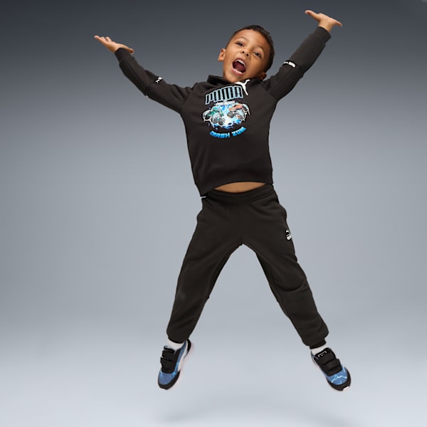 PUMA x HOT WHEELS™ MONSTER TRUCKS Hoodie Kids, PUMA Black, extralarge