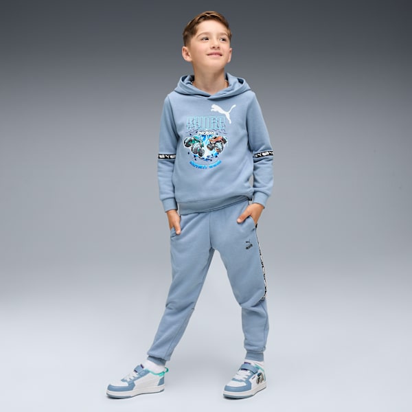 PUMA x HOT WHEELS™ MONSTER TRUCKS Hoodie Kids, Cool Blue, extralarge-GBR