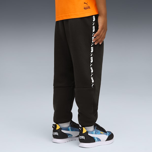 PUMA X HOT WHEELS Boys' Graphic Sweatpants, PUMA Black, extralarge-IND