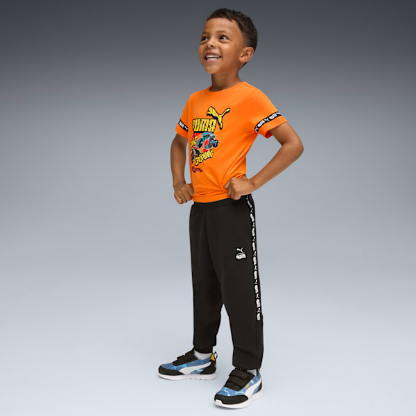 PUMA X HOT WHEELS Boys' Graphic Sweatpants, PUMA Black, extralarge-IND