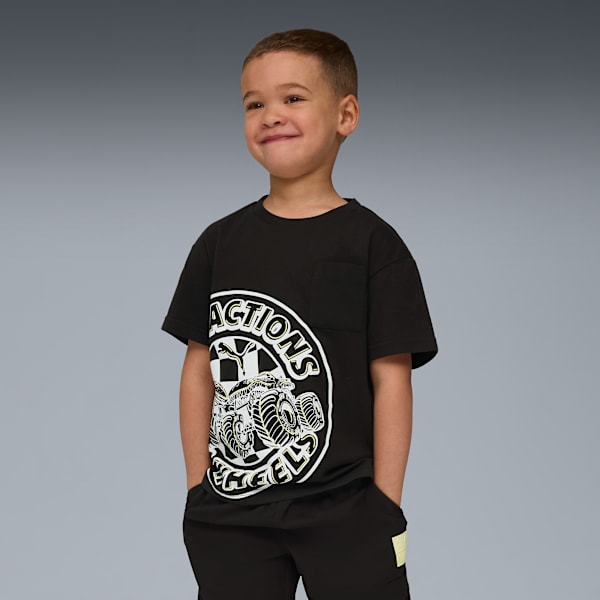 PUMA x HOT WHEELS™ MONSTER TRUCKS Tee Kids, PUMA Black, extralarge