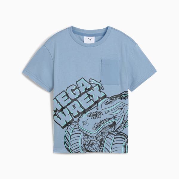 PUMA x HOT WHEELS™ MONSTER TRUCKS Tee Kids, Cool Blue, extralarge