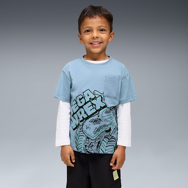 PUMA x HOT WHEELS™ MONSTER TRUCKS Tee Kids, Cool Blue, extralarge