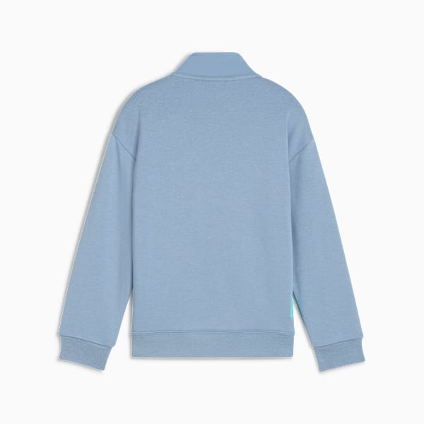 PUMA x HOT WHEELS™ MONSTER TRUCKS Half-Zip Crew Kids, Cool Blue, extralarge