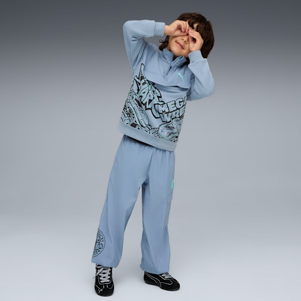 PUMA x HOT WHEELS™ MONSTER TRUCKS Tee Kids, Cool Blue, extralarge
