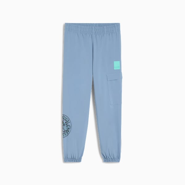 PUMA x HOT WHEELS™ MONSTER TRUCKS Cargo Pants Kids, Cool Blue, extralarge
