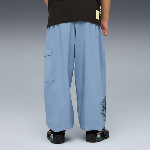 PUMA x HOT WHEELS™ MONSTER TRUCKS Cargo Pants Kids, Cool Blue, extralarge