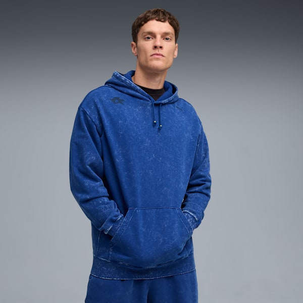 Chandail à capuchon graphique Hommes PUMA x SONIC LE HÉRISSON, Clyde Royal, extralarge