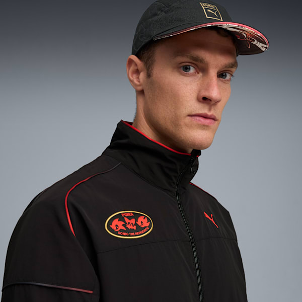 PUMA x SONIC THE HEDGEHOG Men's Track Jacket, PUMA Black, extralarge