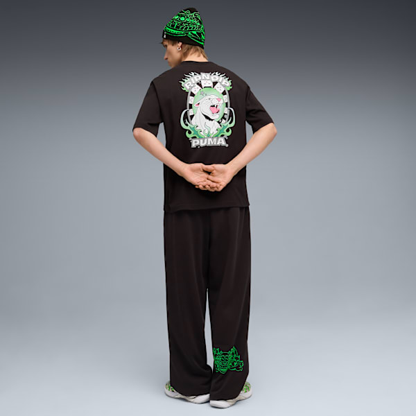 PUMA X RIPNDIP Men's Graphic Boxy Tee, PUMA Black, extralarge-IND