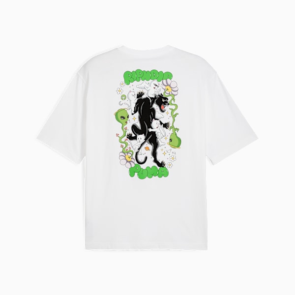 PUMA x RIPNDIP Men's Boxy Tee, PUMA White, extralarge