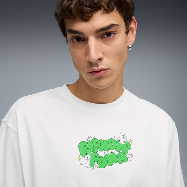 PUMA x RIPNDIP Boxy Tee Men, PUMA White, extralarge-GBR