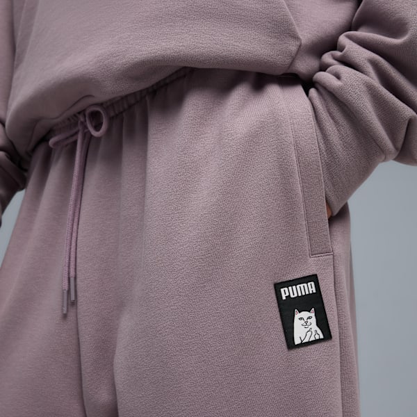 PUMA x RIPNDIP Sweatpants Men, Plum Jam, extralarge-GBR