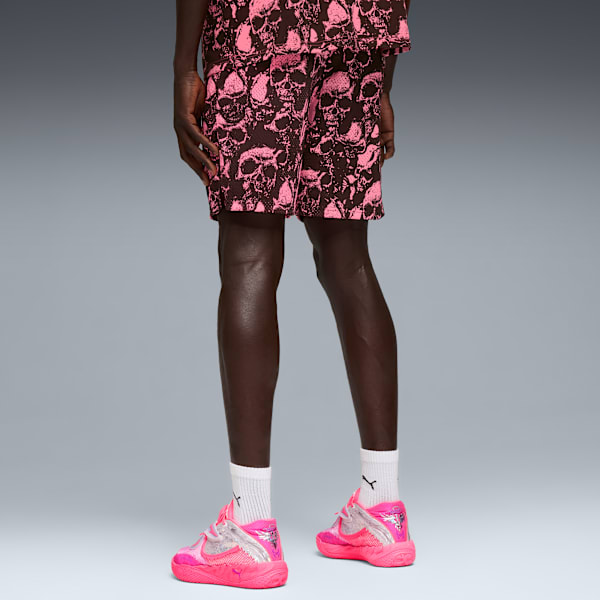 Shorts LaMelo World Tour-nament para hombre, Sun Struck-AOP, extralarge