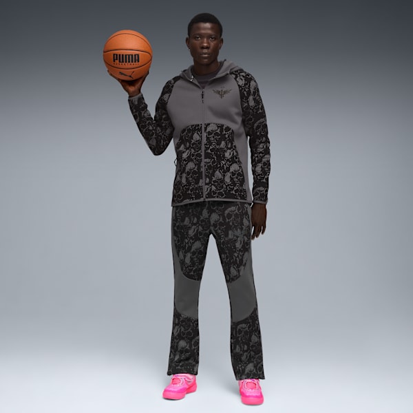 World Tour-nament Dime Pants Men, Dusky Gray-AOP, extralarge