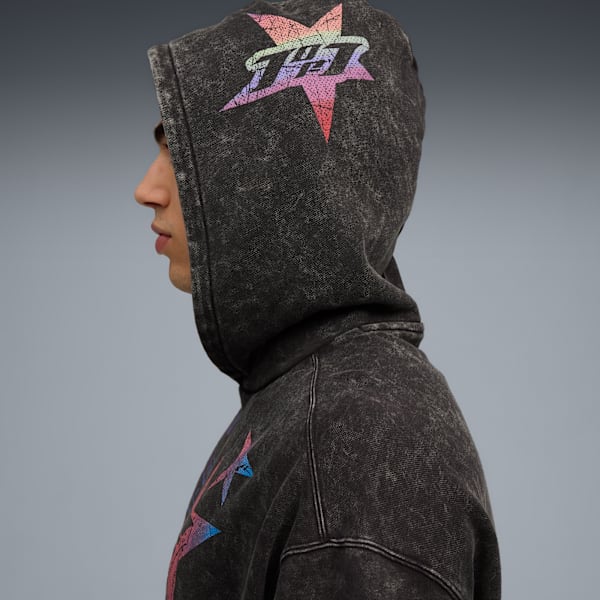 LaMelo Star Vision Hoodie Men, PUMA Black, extralarge-GBR