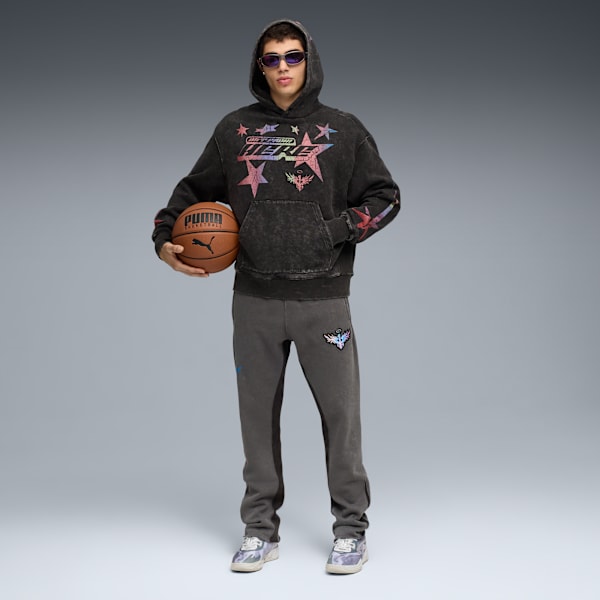 LaMelo Star Vision Hoodie Men, PUMA Black, extralarge-GBR