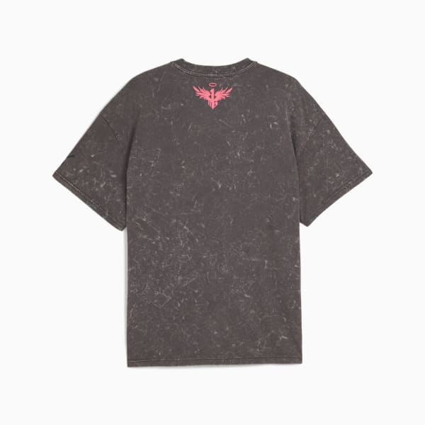 メンズ バスケットボール LaMelo スター バージョン グラフィック 半袖 Tシャツ, Dusky Gray, extralarge-JPN
