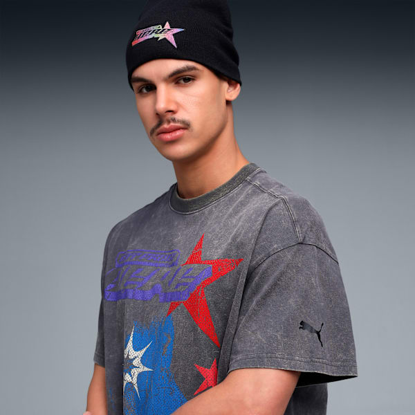 Melo Star Vision Graphic Tee Men, Dusky Gray, extralarge