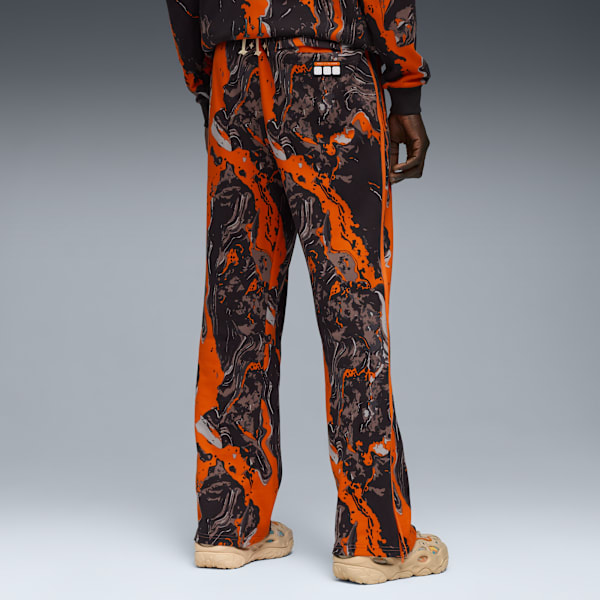 LAFRANCÉ HEEM Era Men's Sweatpants, Orange Glo-AOP, extralarge-IND