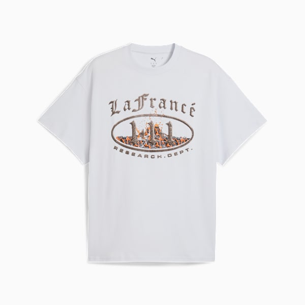 LAFRANCÉ HEEM Tee Unisex, Silver Mist, extralarge-GBR