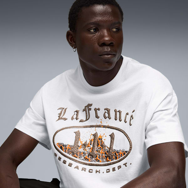 LAFRANCÉ HEEM Tee Unisex, Silver Mist, extralarge-GBR