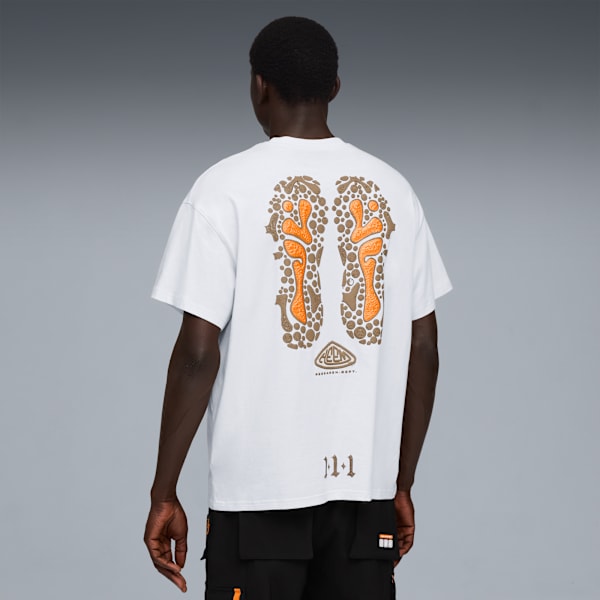 LAFRANCÉ HEEM Tee Unisex, Silver Mist, extralarge-GBR