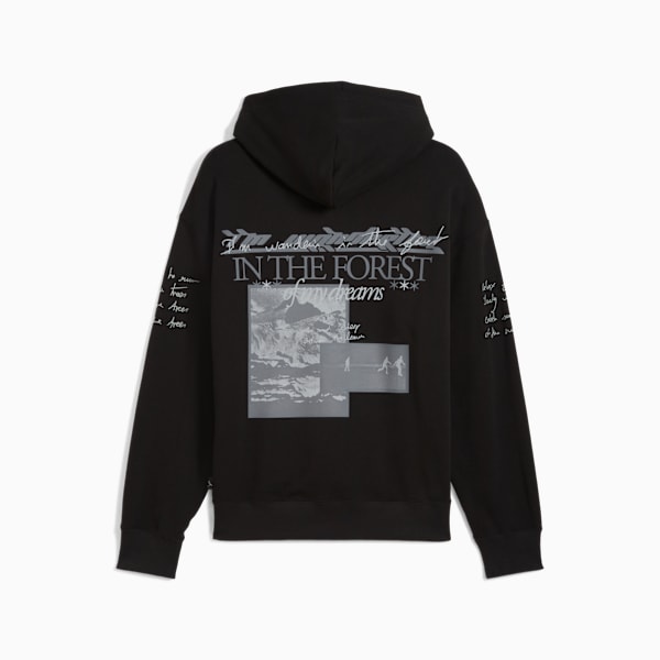 GRAPHIC Forest Hoodie Men, PUMA Black, extralarge-GBR