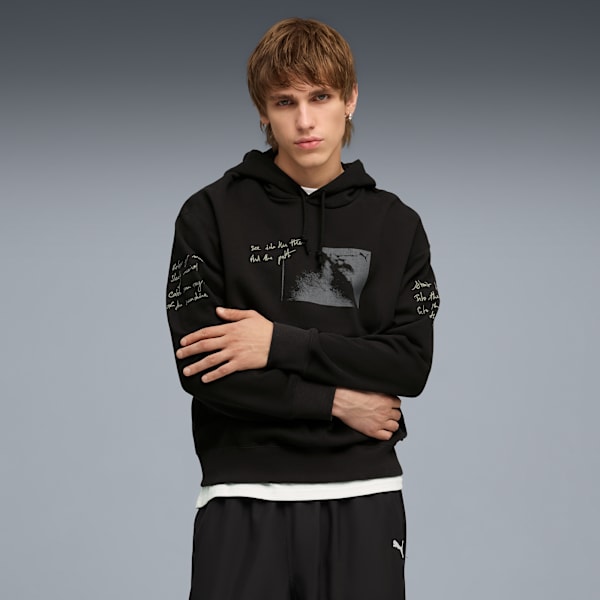 GRAPHIC Forest Hoodie Men, PUMA Black, extralarge-GBR