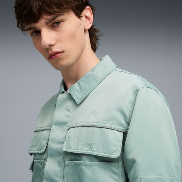 Puma Gear Jacket Men, Light Moss, extralarge