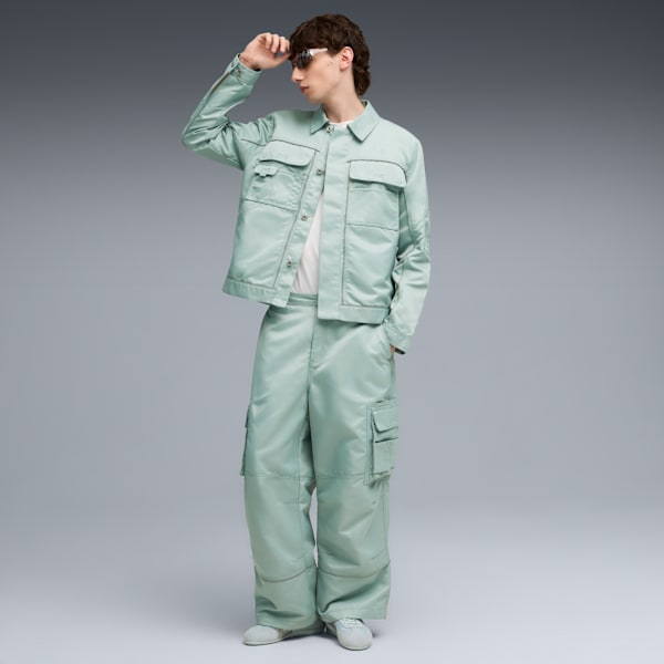 Puma Gear Jacket Men, Light Moss, extralarge
