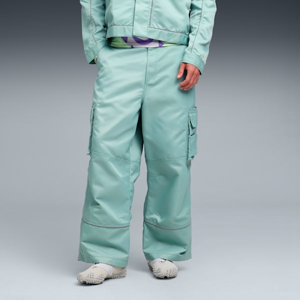 PUMA Gear Men's Relaxed Woven Pants, Light Moss, extralarge-IND