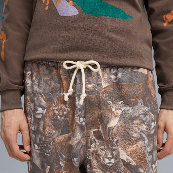 AOP Pants Men, Flat Bronze-AOP, extralarge