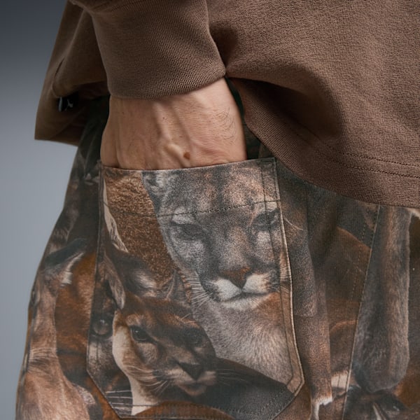 AOP Pants Men, Flat Bronze-AOP, extralarge
