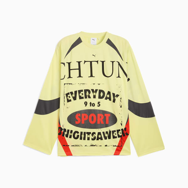 Nine To Five LS Jersey Unisex, Gold Moon, extralarge
