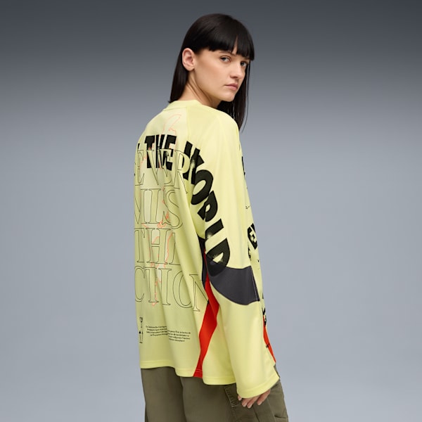 Nine To Five LS Jersey Unisex, Gold Moon, extralarge