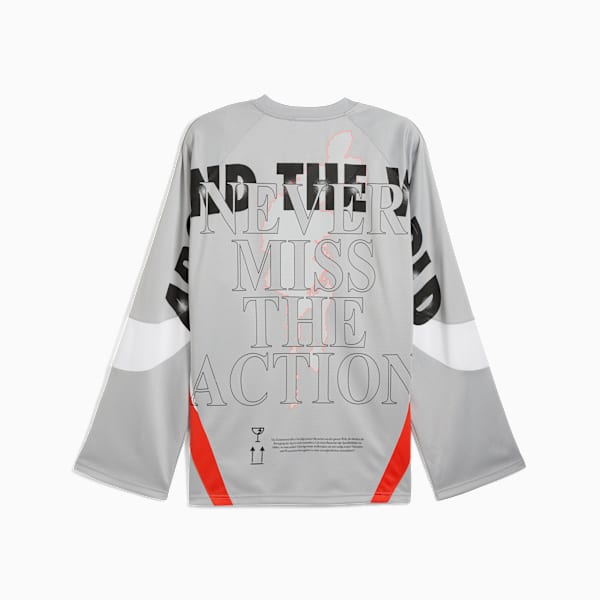 Nine To Five LS Jersey Unisex, Gray Echo, extralarge