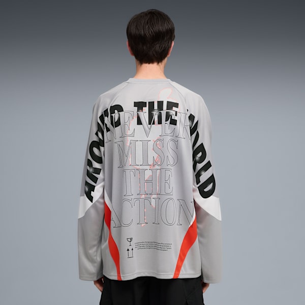 Nine To Five LS Jersey Unisex, Gray Echo, extralarge
