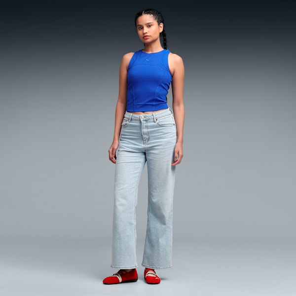 Nine To Five Women's Top, Bluetastic, extralarge-IND